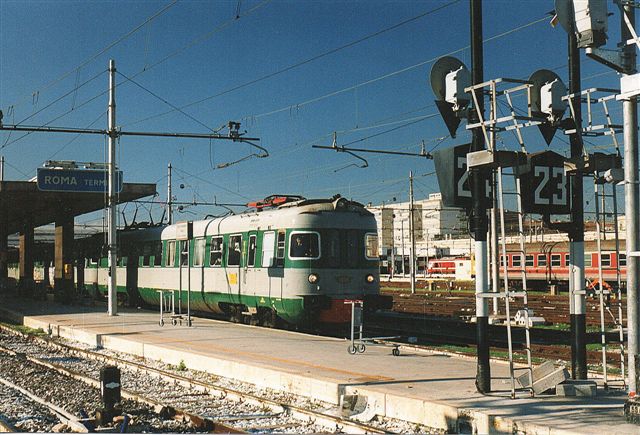 FS Ale 601 023 på Roma Termini 1998,