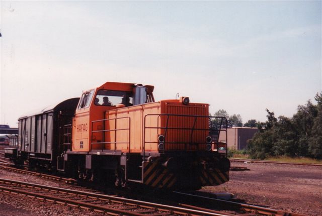 HAFAG 7, MaK 700 026/1978 i Ruhrort 1991.