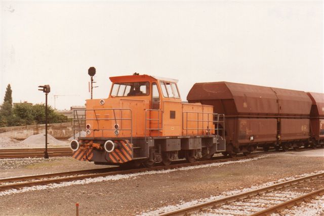 Hafenbahn Neuss II, MaK. Selv om jeg selv har taget billedet, er der ingen data. Foto: BH 1984.