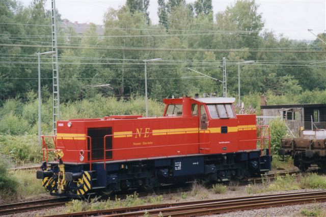 NE VII, VSFT 1000 078/1999, type G 1206 i Rhydt ved Mönchen-Gladbach fotograferet af Günther Barths 2002. VSFT er Vossloh, der er MaKs arvtager. 