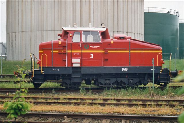I 1996 har jeg noteret, at firmaet nu kaldte sig van Ommern. Deres lokomotiv nr. 3, Henschel 31173/1966 DHG500 Ex. "Jost," Henkel AG, Düsseldorf så jeg i 2002 sikket igen eftare af have entret en af de utallige lastvogne, der flød alle vegne.