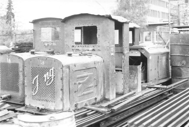 Diema 2615 stod bag Pauli Petersens lokomotiver. Det var fra Jacobi Tonindustri.