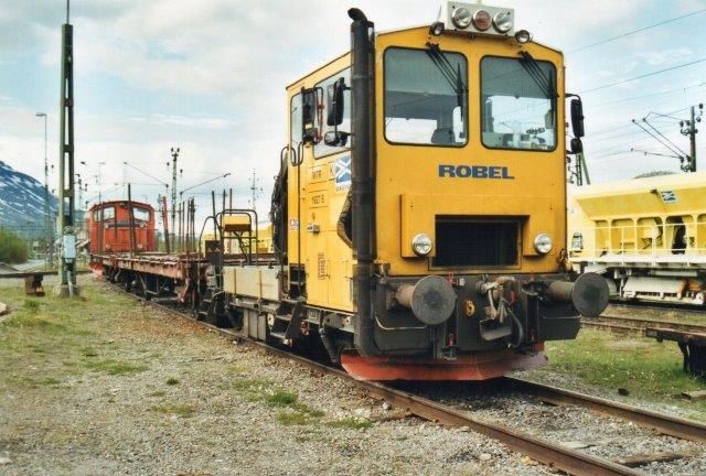 Banverket MTR 1927 B, Robel i Abisko 2002.