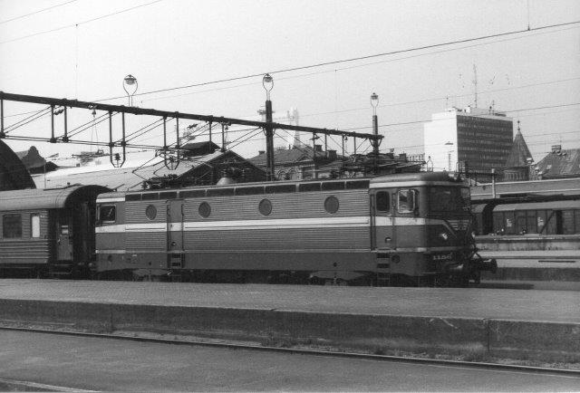 SJ Rc4 1156 i Malmö 1982.