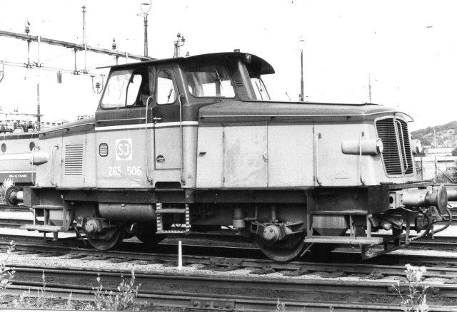 SJ Z65 506, KVAB 223/1963 på Sävenäs 1984.