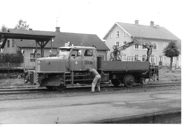 SJ 3936 i Vara nordøst for Göteborg 1986.