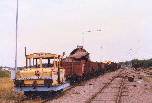 Et tredje lokomotiv stod hos firmaet, men ligeledes uden data. 1986.