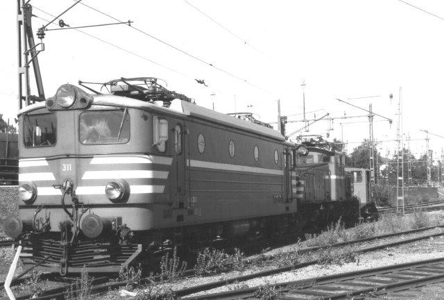 TgOJ Bt 311 i Eskilstuna 1988.